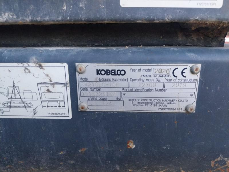 KOBELCO SK210 - Pásové rýpadlo: obrázek 4 KOBELCO SK210 - Pásové rýpadlo: obrázek 4