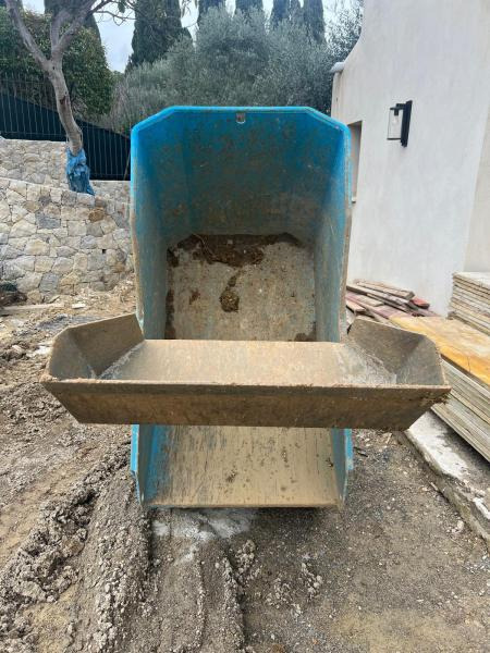 Brouette a chenilles messeri 1200 kg charge utile 1200d - Mini-sklápěčka: obrázek 2 Brouette a chenilles messeri 1200 kg charge utile 1200d - Mini-sklápěčka: obrázek 2