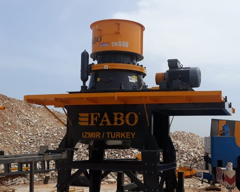 FABO Cone crusher - Kuželový drtič: obrázek 2 FABO Cone crusher - Kuželový drtič: obrázek 2