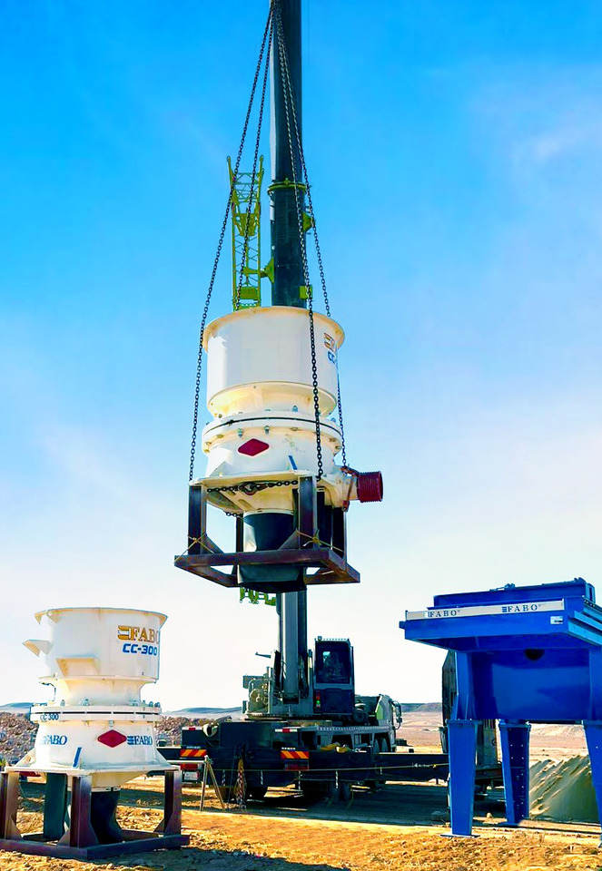 FABO Cone crusher - Kuželový drtič: obrázek 4 FABO Cone crusher - Kuželový drtič: obrázek 4