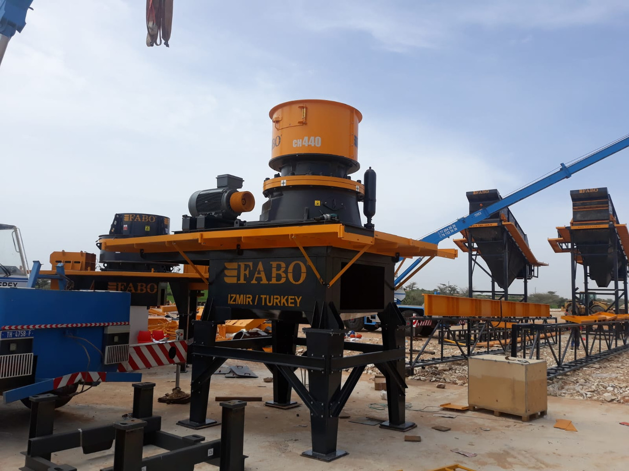 FABO Cone crusher - Kuželový drtič: obrázek 4 FABO Cone crusher - Kuželový drtič: obrázek 4