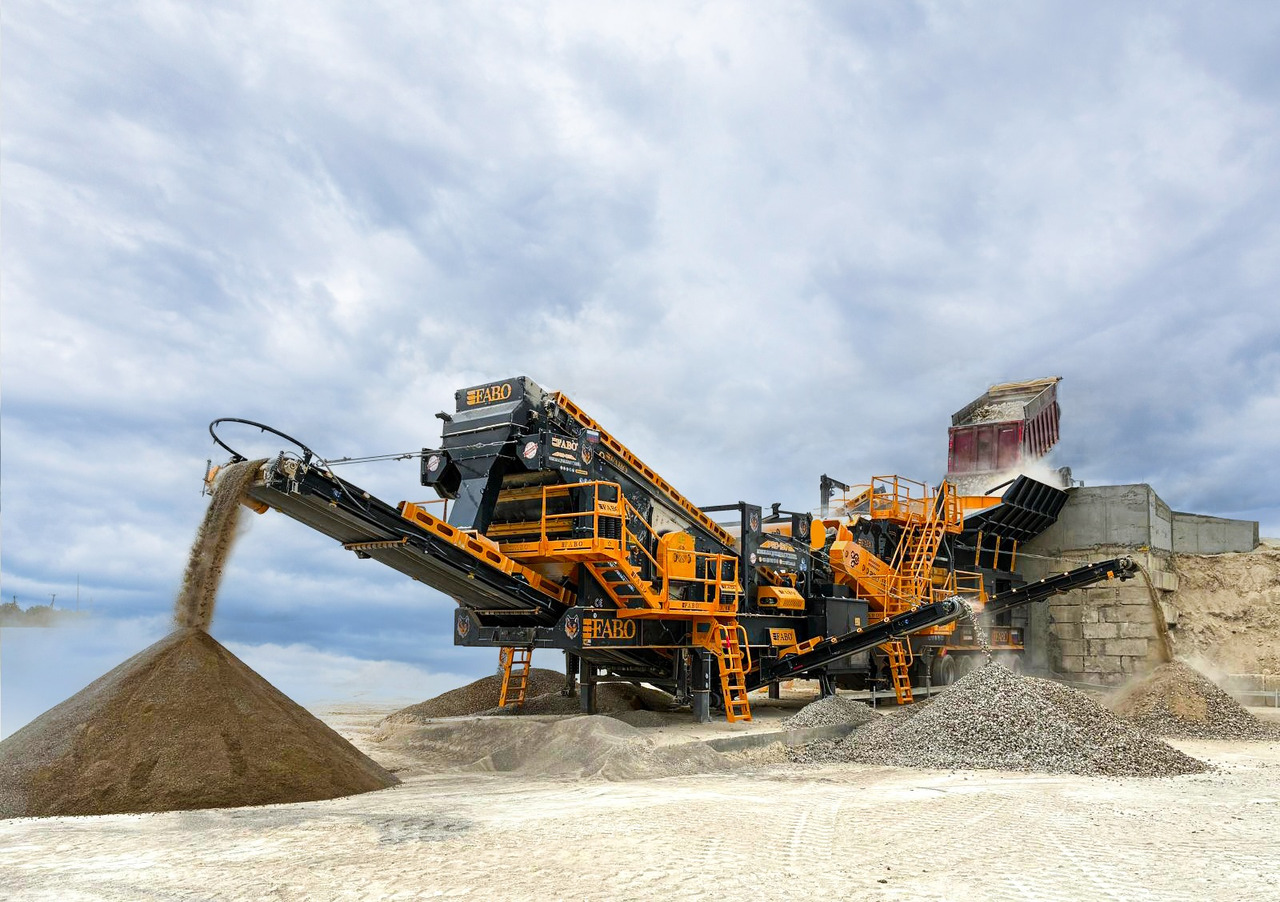 FABO MOBILE CRUSHING PLANT - Důlní stroj: obrázek 1 FABO MOBILE CRUSHING PLANT - Důlní stroj: obrázek 1