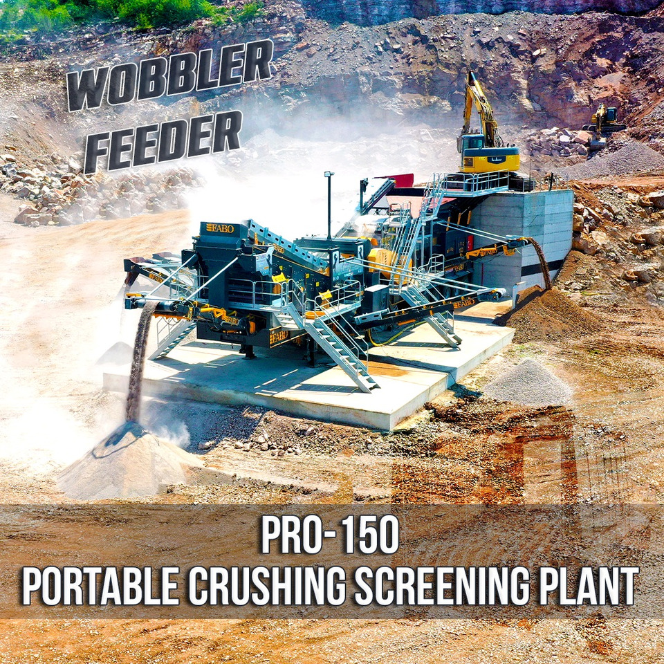FABO MOBILE CRUSHING PLANT - Důlní stroj: obrázek 1 FABO MOBILE CRUSHING PLANT - Důlní stroj: obrázek 1