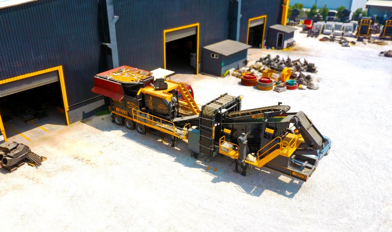 FABO MOBILE CRUSHING PLANT - Důlní stroj: obrázek 1 FABO MOBILE CRUSHING PLANT - Důlní stroj: obrázek 1