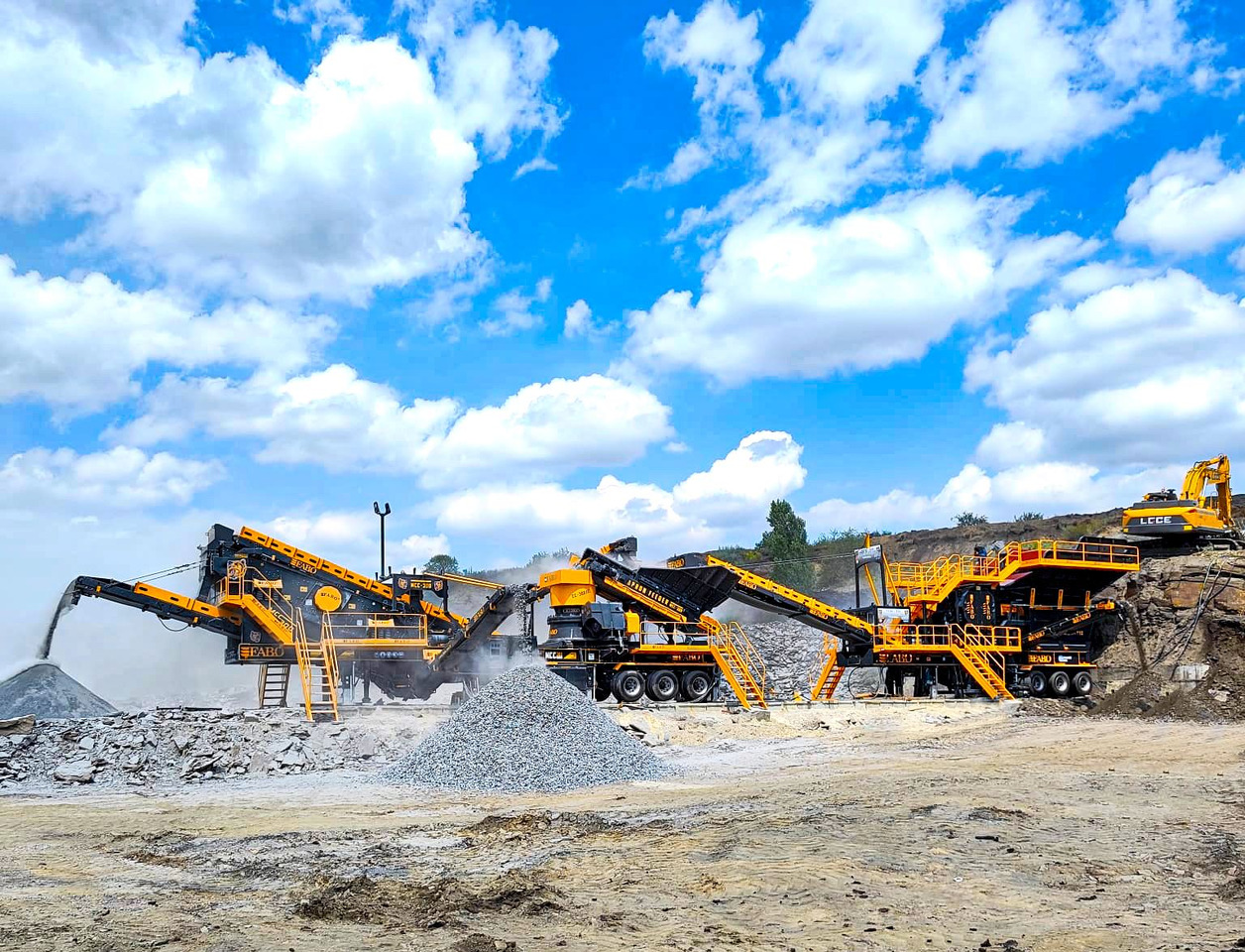 FABO Mobile crusher - Mobilní drtič: obrázek 2 FABO Mobile crusher - Mobilní drtič: obrázek 2