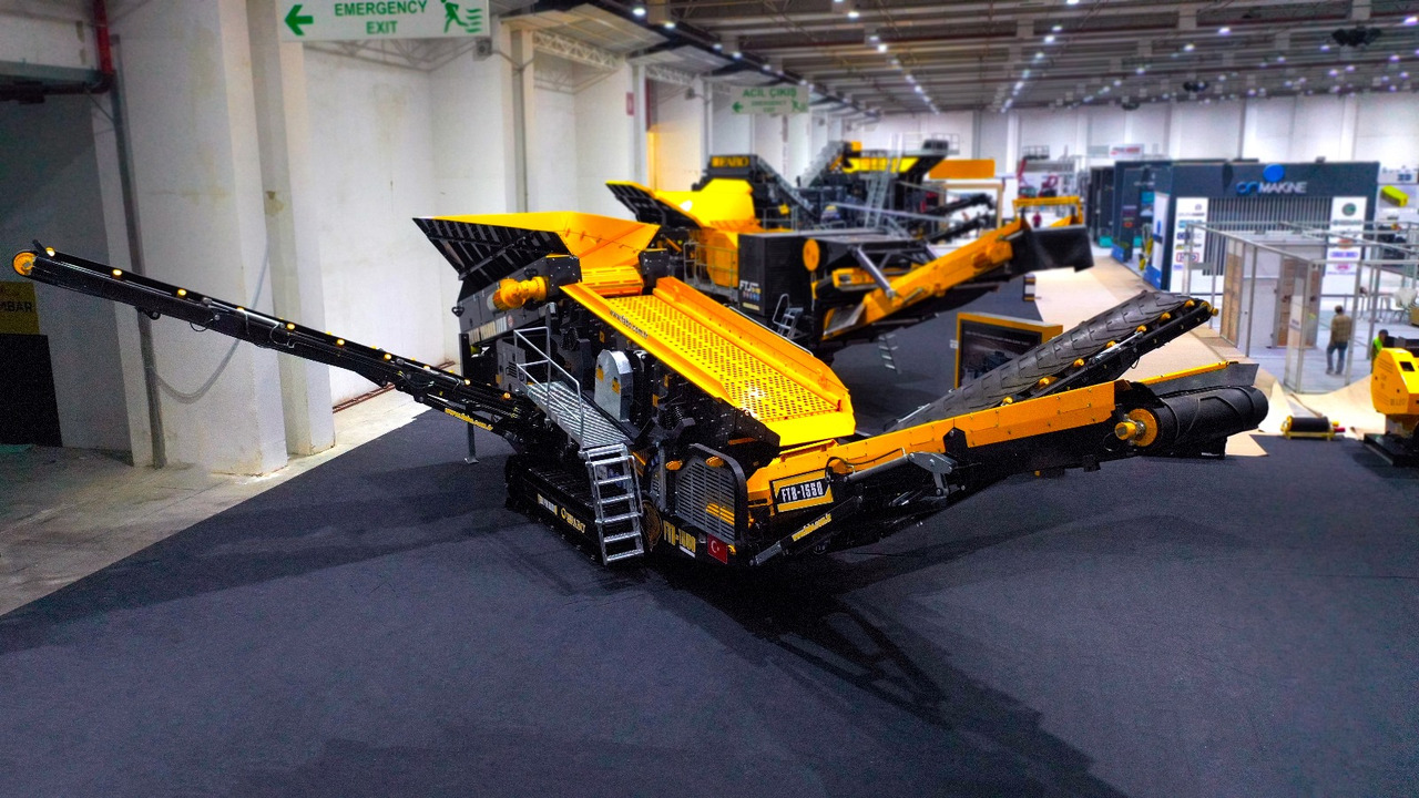 Nový Mobilní drtič FABO Mobile crusher: obrázek 14