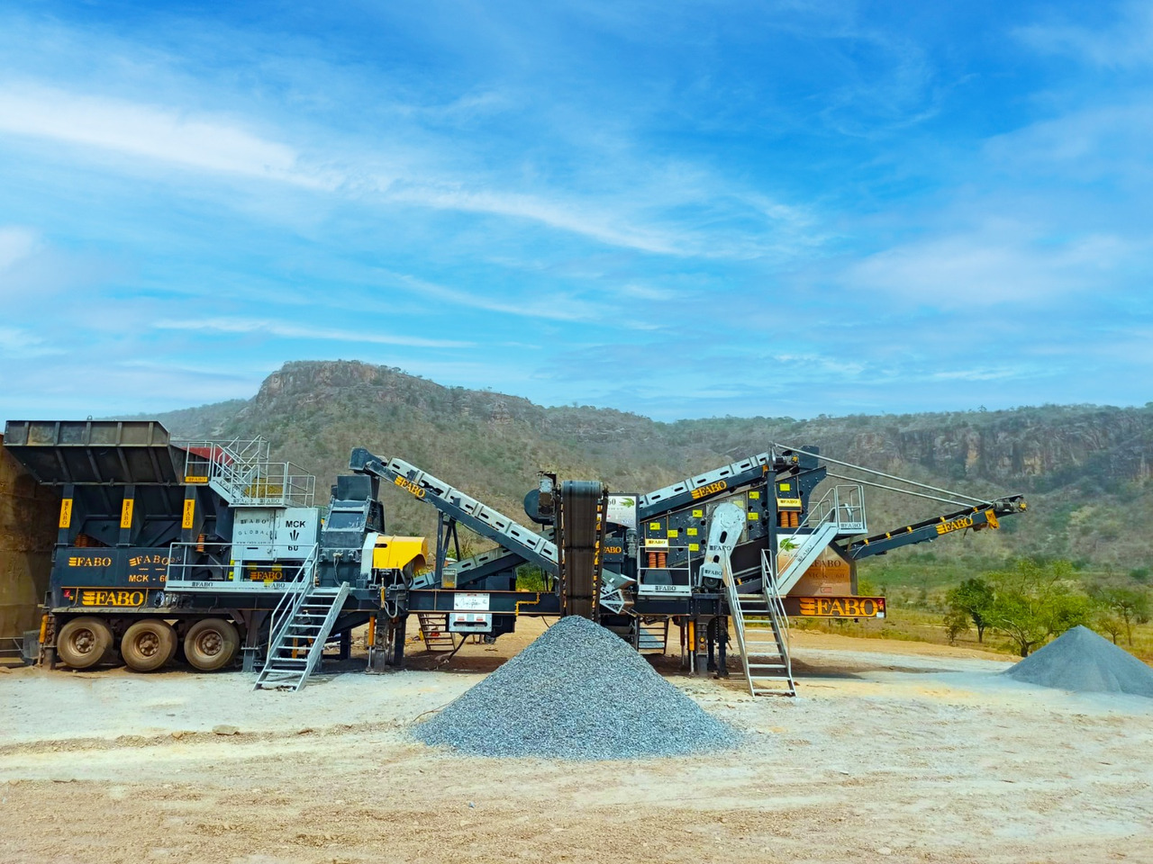 FABO Mobile crusher - Mobilní drtič: obrázek 4 FABO Mobile crusher - Mobilní drtič: obrázek 4