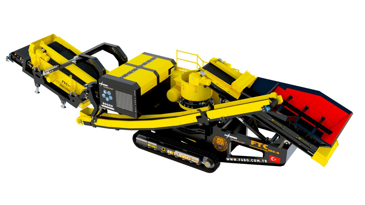 FABO Mobile crusher - Mobilní drtič: obrázek 5 FABO Mobile crusher - Mobilní drtič: obrázek 5