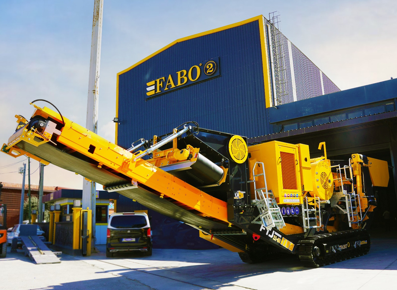 FABO Mobile crusher - Mobilní drtič: obrázek 3 FABO Mobile crusher - Mobilní drtič: obrázek 3
