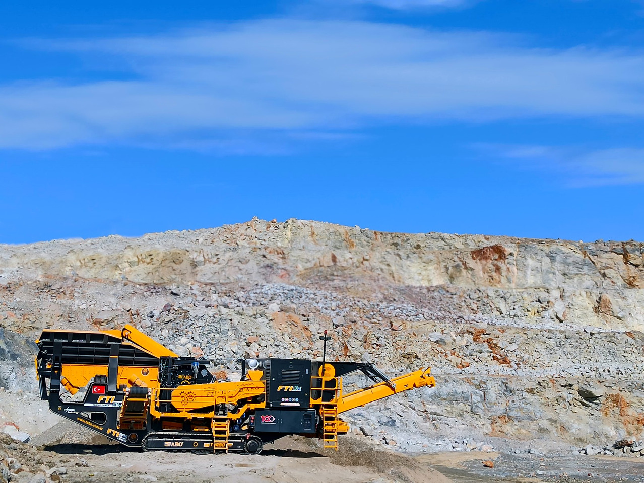 FABO Mobile crusher - Mobilní drtič: obrázek 2 FABO Mobile crusher - Mobilní drtič: obrázek 2