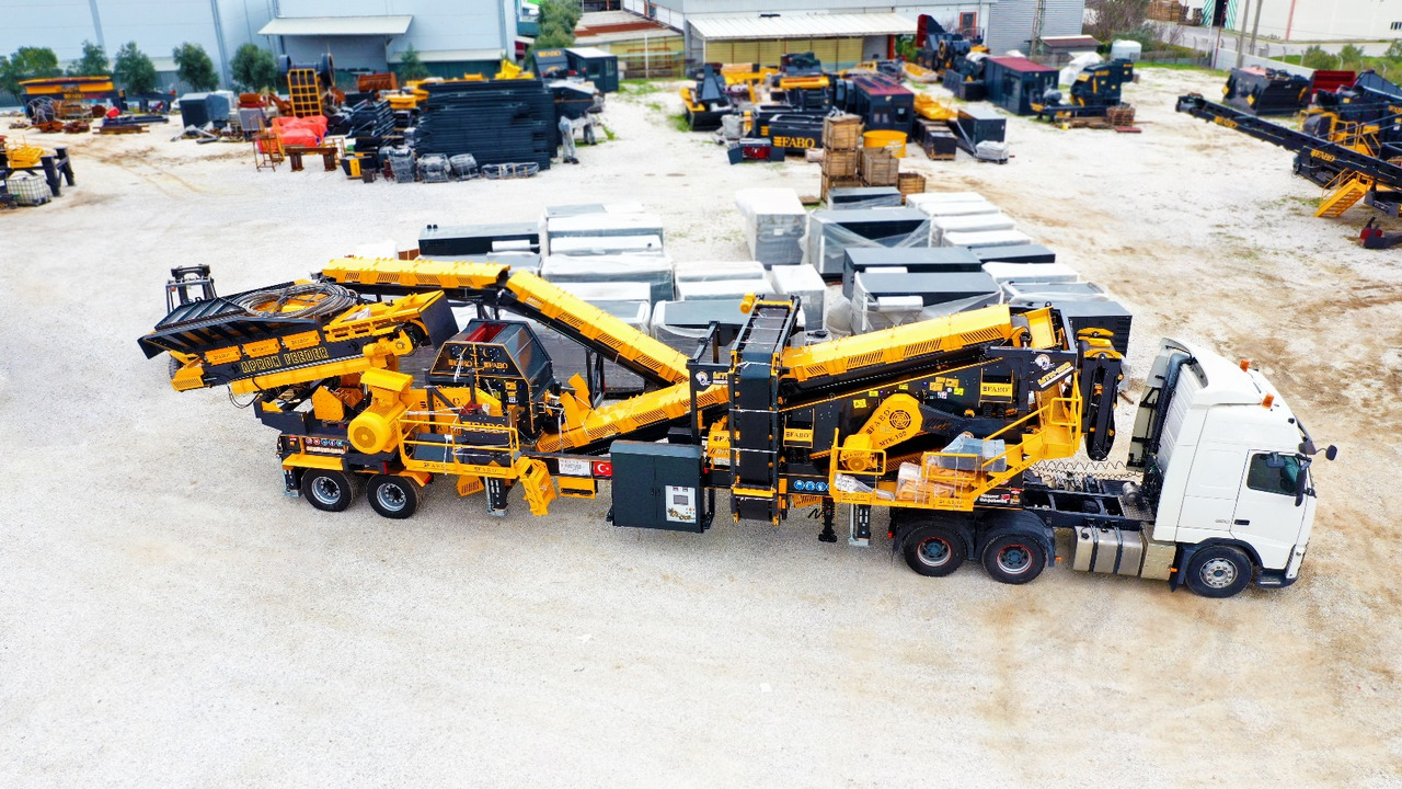 FABO Mobile crusher - Mobilní drtič: obrázek 2 FABO Mobile crusher - Mobilní drtič: obrázek 2