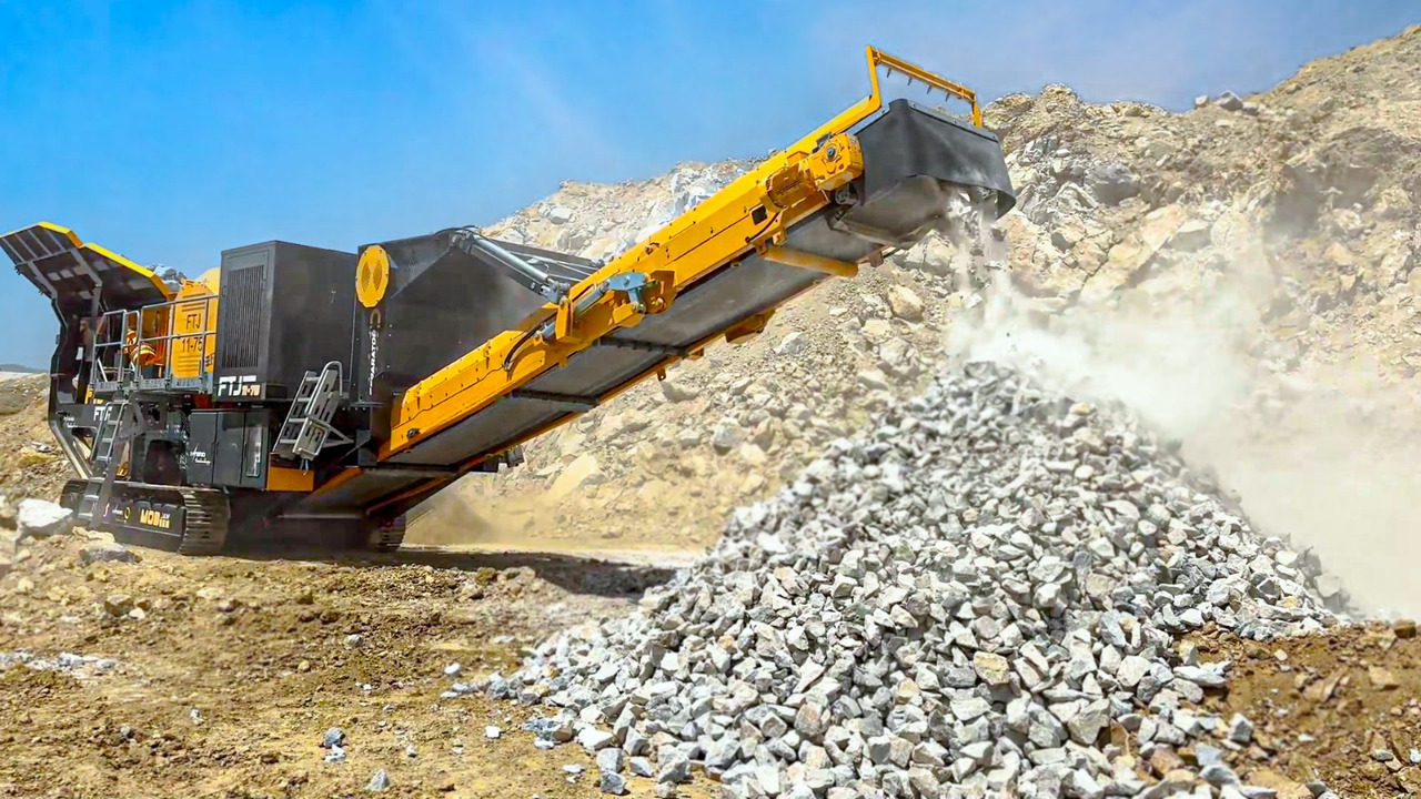 FABO Mobile crusher - Mobilní drtič: obrázek 4 FABO Mobile crusher - Mobilní drtič: obrázek 4