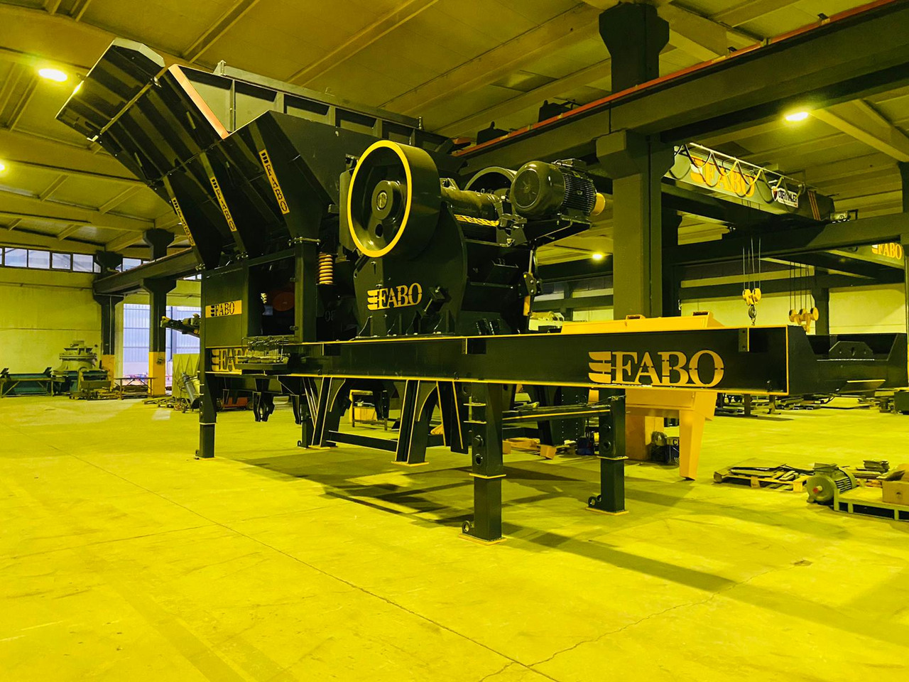 FABO Mobile crusher - Mobilní drtič: obrázek 4 FABO Mobile crusher - Mobilní drtič: obrázek 4