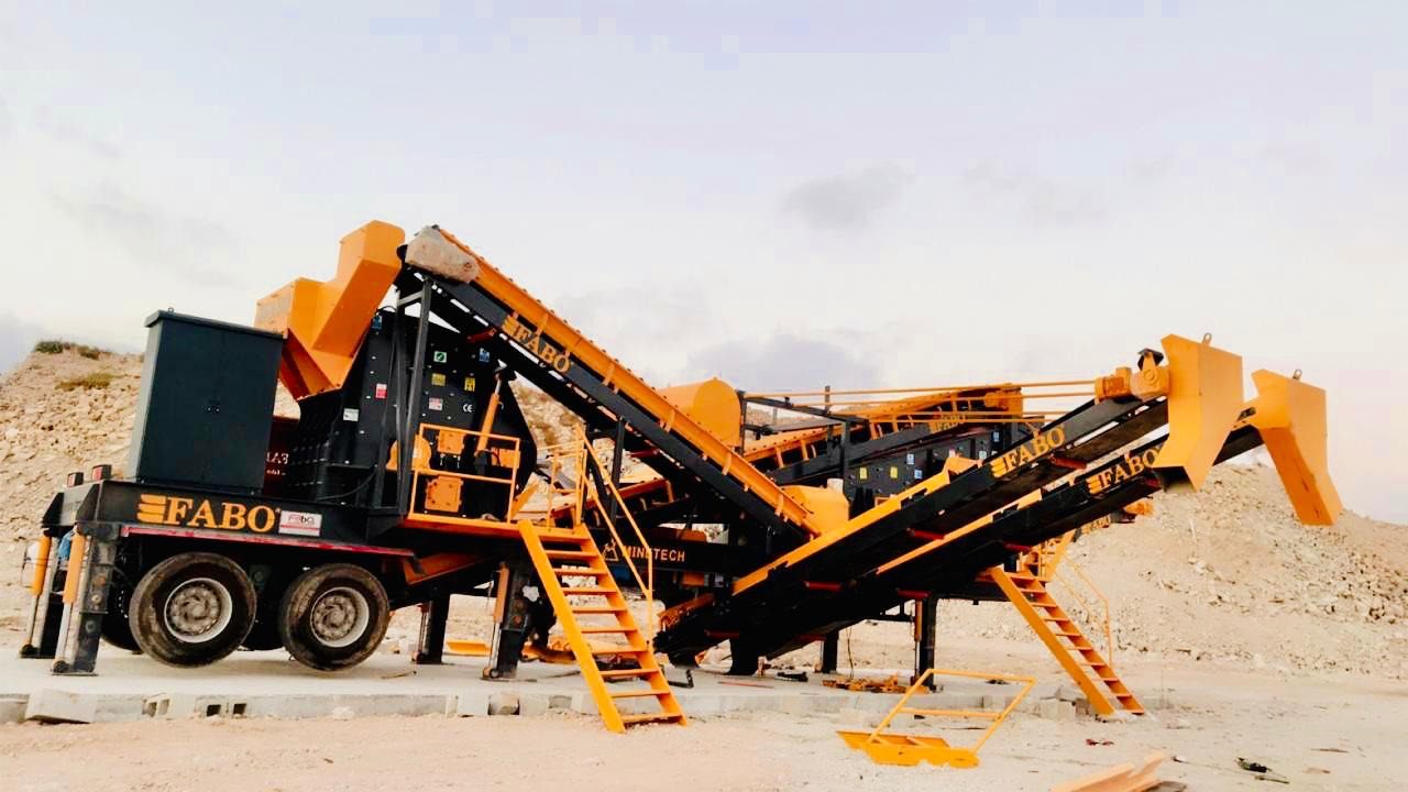 FABO Mobile crusher - Mobilní drtič: obrázek 3 FABO Mobile crusher - Mobilní drtič: obrázek 3