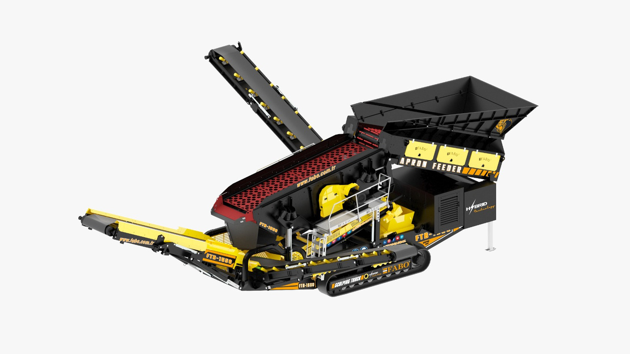 Nový Mobilní drtič FABO Mobile crusher: obrázek 26