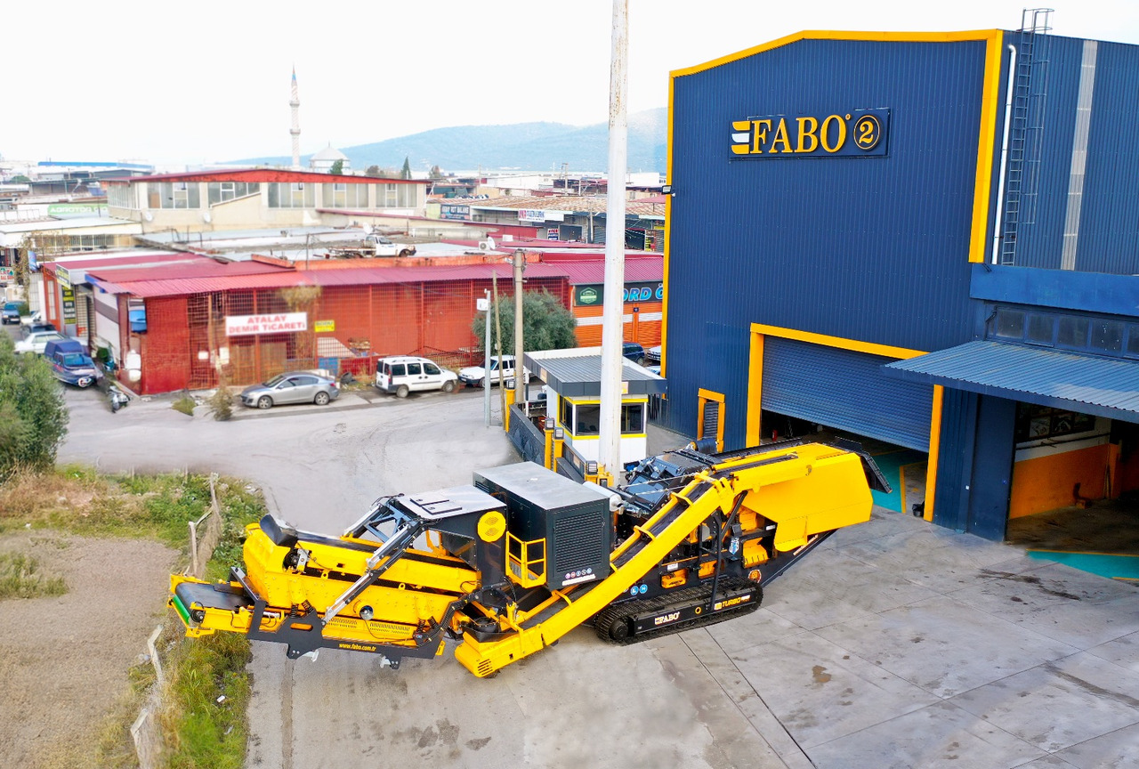 FABO Mobile crusher - Mobilní drtič: obrázek 1 FABO Mobile crusher - Mobilní drtič: obrázek 1