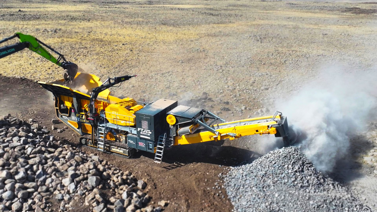 FABO Mobile crusher - Mobilní drtič: obrázek 2 FABO Mobile crusher - Mobilní drtič: obrázek 2