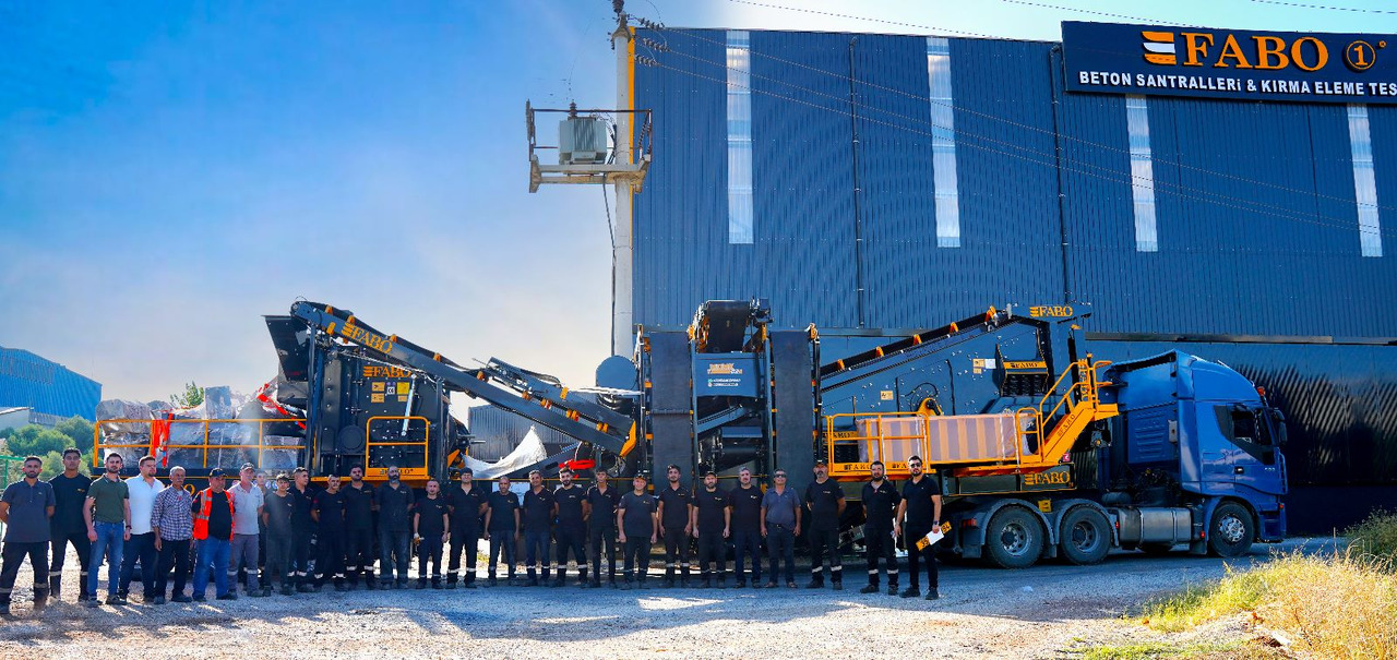 FABO Mobile crusher - Mobilní drtič: obrázek 2 FABO Mobile crusher - Mobilní drtič: obrázek 2