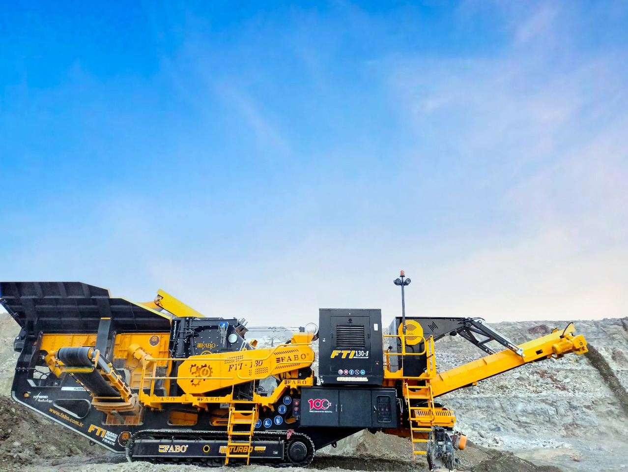 FABO Mobile crusher - Mobilní drtič: obrázek 3 FABO Mobile crusher - Mobilní drtič: obrázek 3