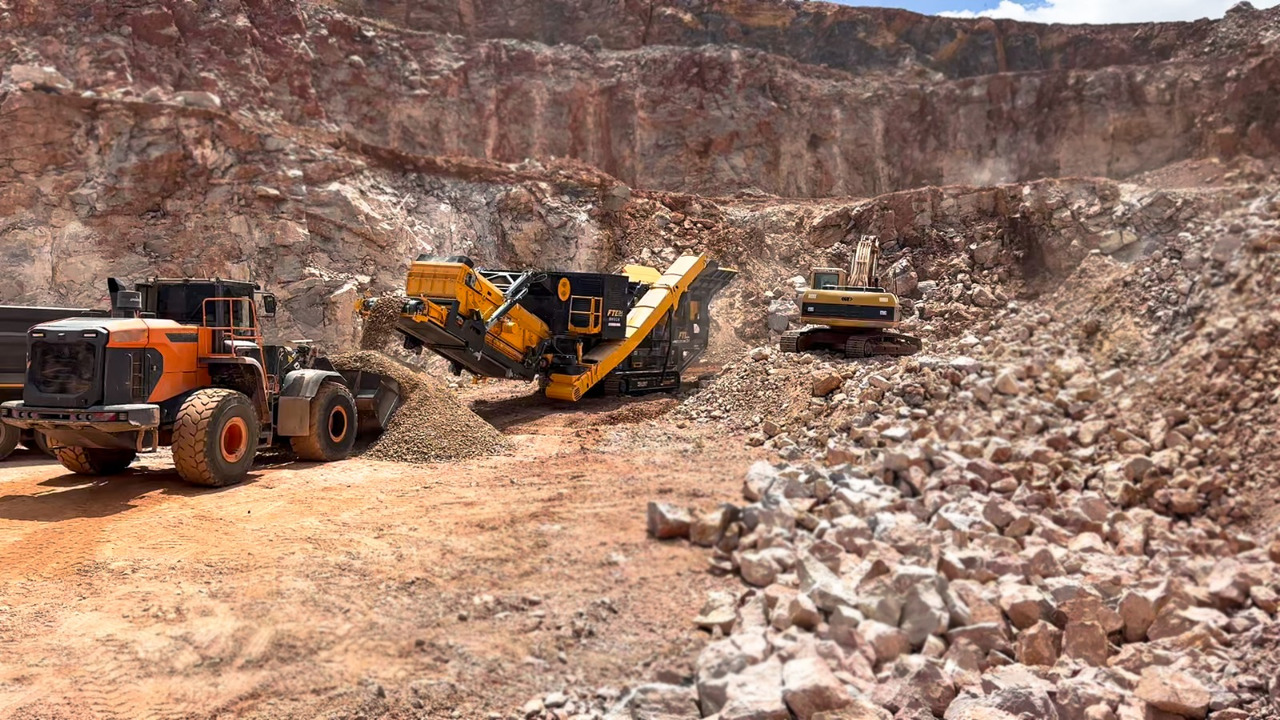 FABO Mobile crusher - Mobilní drtič: obrázek 5 FABO Mobile crusher - Mobilní drtič: obrázek 5