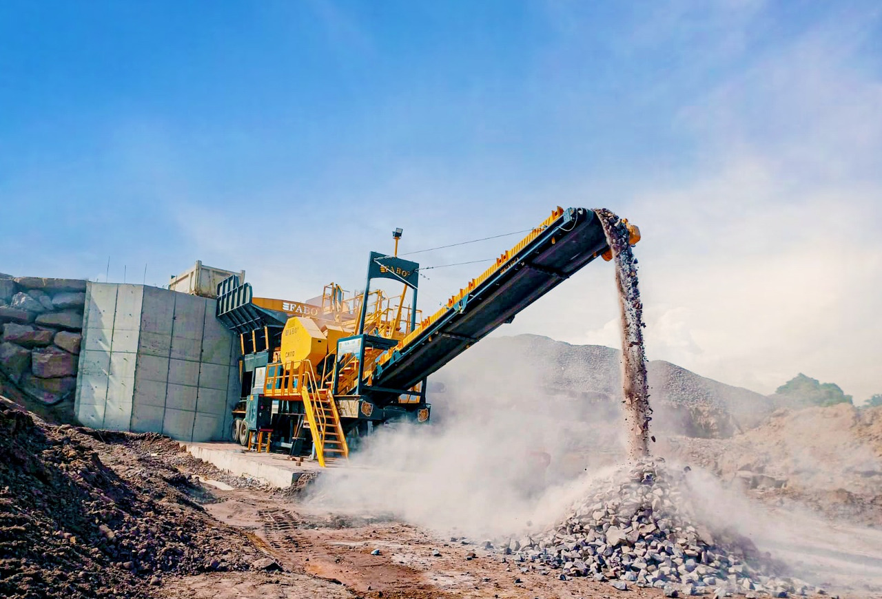 FABO Mobile crusher - Mobilní drtič: obrázek 2 FABO Mobile crusher - Mobilní drtič: obrázek 2