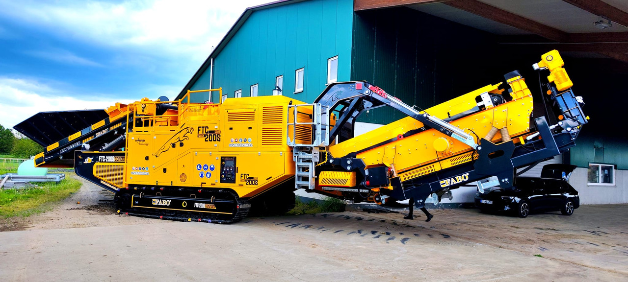 FABO Mobile crusher - Mobilní drtič: obrázek 2 FABO Mobile crusher - Mobilní drtič: obrázek 2