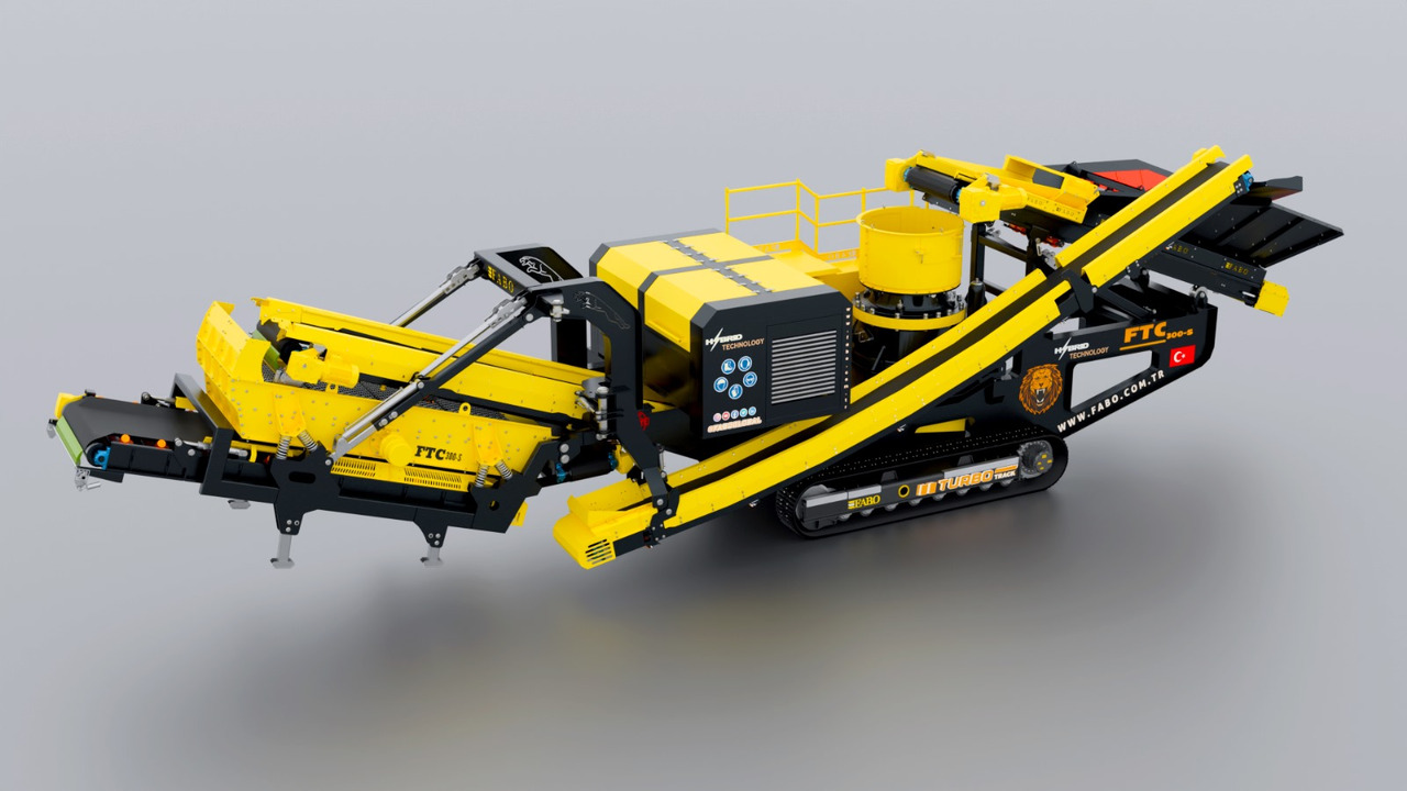 FABO Mobile crusher - Mobilní drtič: obrázek 3 FABO Mobile crusher - Mobilní drtič: obrázek 3
