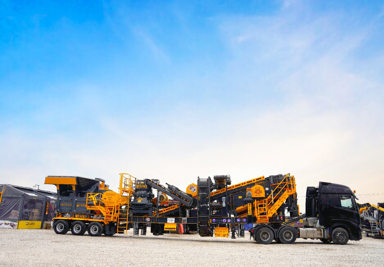 FABO Mobile crusher - Mobilní drtič: obrázek 2 FABO Mobile crusher - Mobilní drtič: obrázek 2