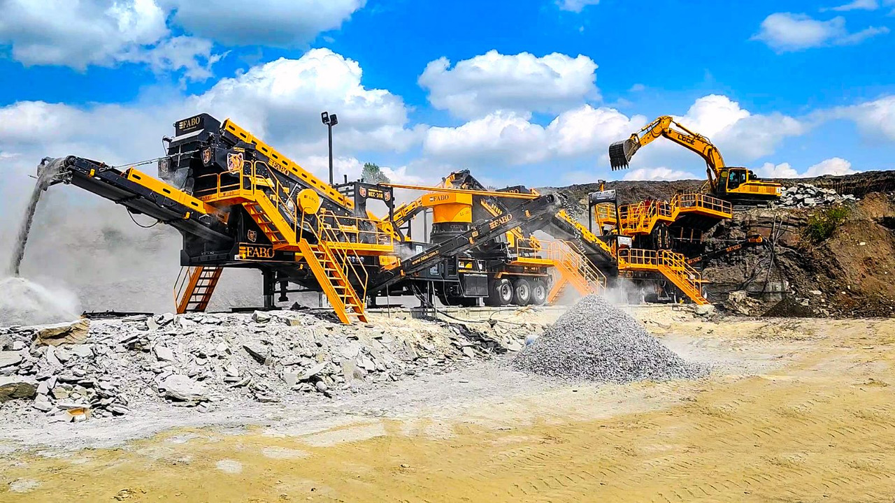 FABO Mobile crusher - Mobilní drtič: obrázek 1 FABO Mobile crusher - Mobilní drtič: obrázek 1