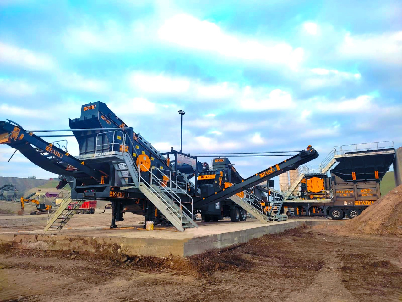 FABO Mobile crusher - Mobilní drtič: obrázek 4 FABO Mobile crusher - Mobilní drtič: obrázek 4