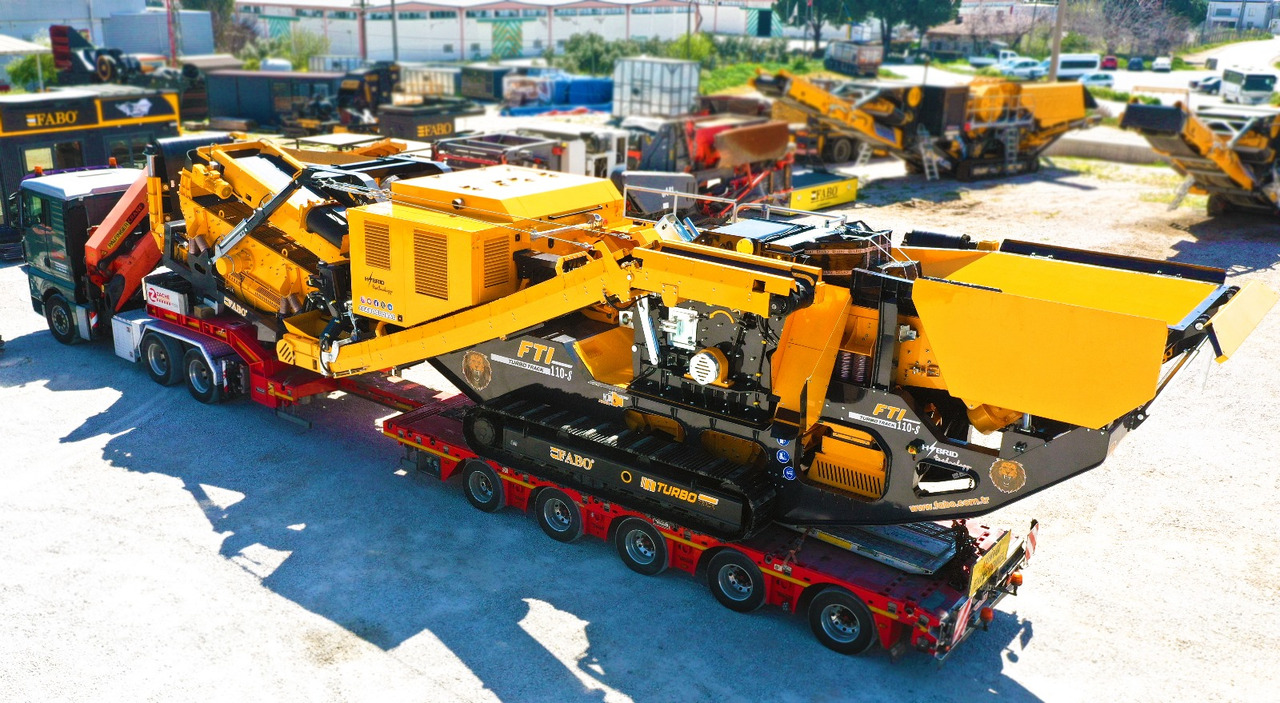 FABO Mobile crusher - Mobilní drtič: obrázek 3 FABO Mobile crusher - Mobilní drtič: obrázek 3