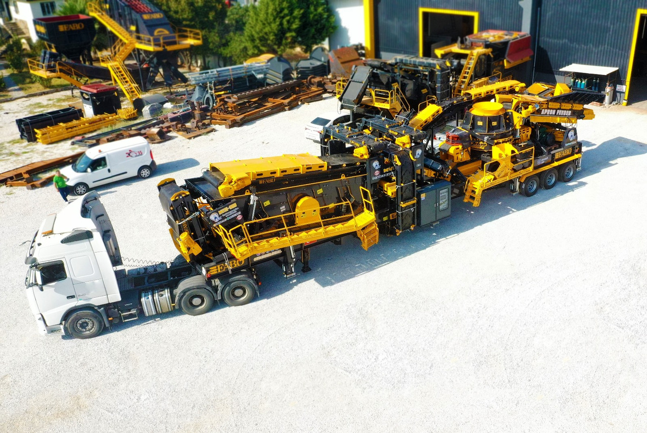 FABO Mobile crusher - Mobilní drtič: obrázek 5 FABO Mobile crusher - Mobilní drtič: obrázek 5