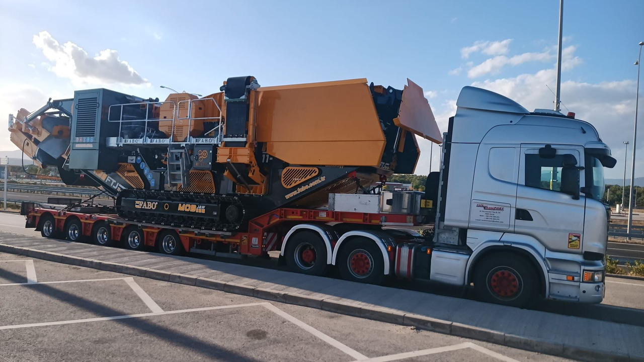 FABO Mobile crusher - Mobilní drtič: obrázek 3 FABO Mobile crusher - Mobilní drtič: obrázek 3
