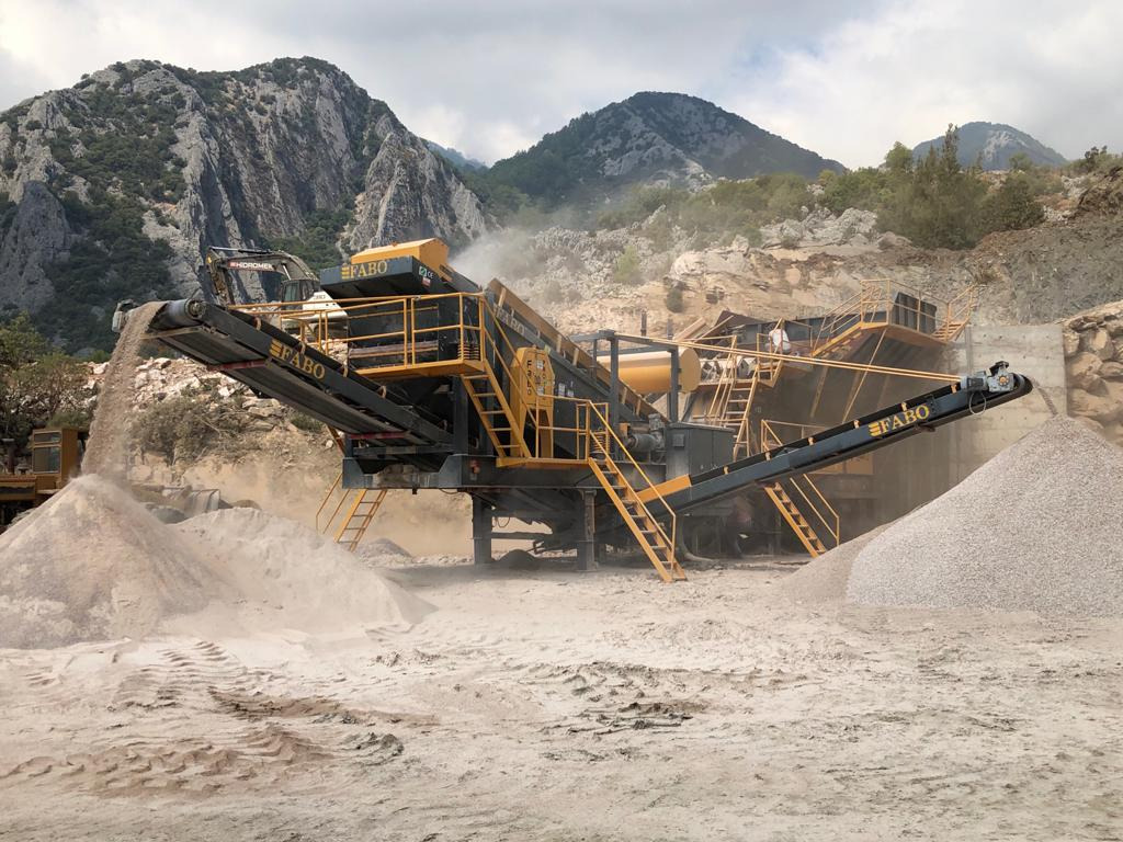 FABO Mobile crusher - Mobilní drtič: obrázek 4 FABO Mobile crusher - Mobilní drtič: obrázek 4