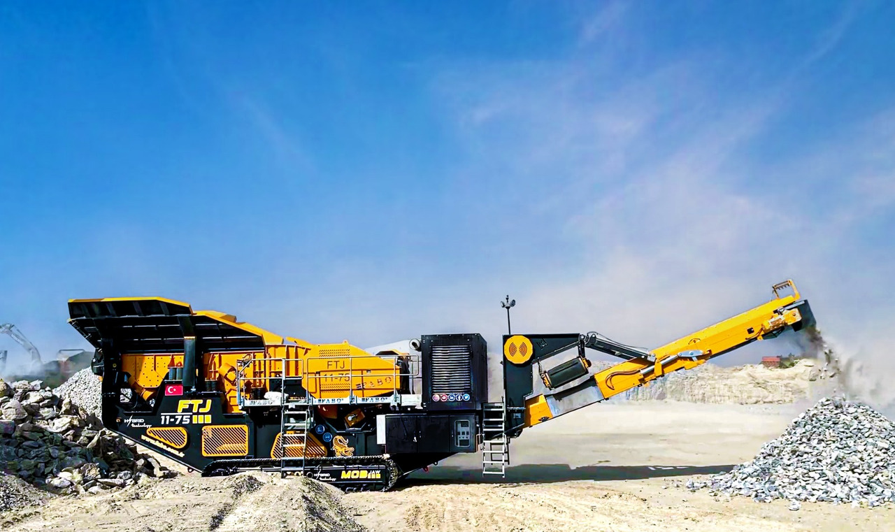 FABO Mobile crusher - Mobilní drtič: obrázek 2 FABO Mobile crusher - Mobilní drtič: obrázek 2