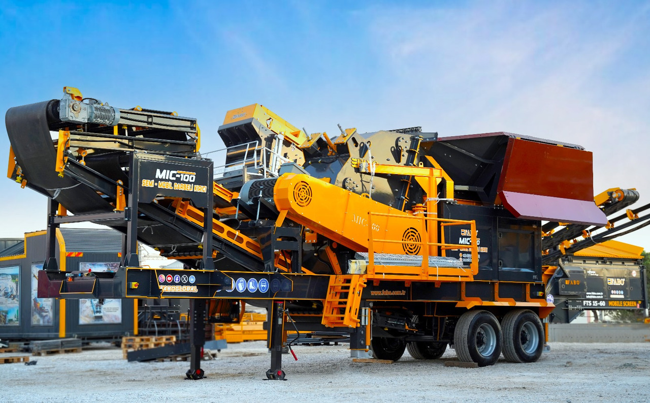 FABO Mobile crusher - Mobilní drtič: obrázek 3 FABO Mobile crusher - Mobilní drtič: obrázek 3