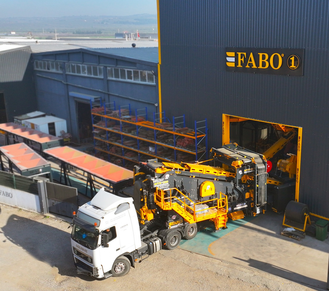 FABO Mobile crusher - Mobilní drtič: obrázek 4 FABO Mobile crusher - Mobilní drtič: obrázek 4