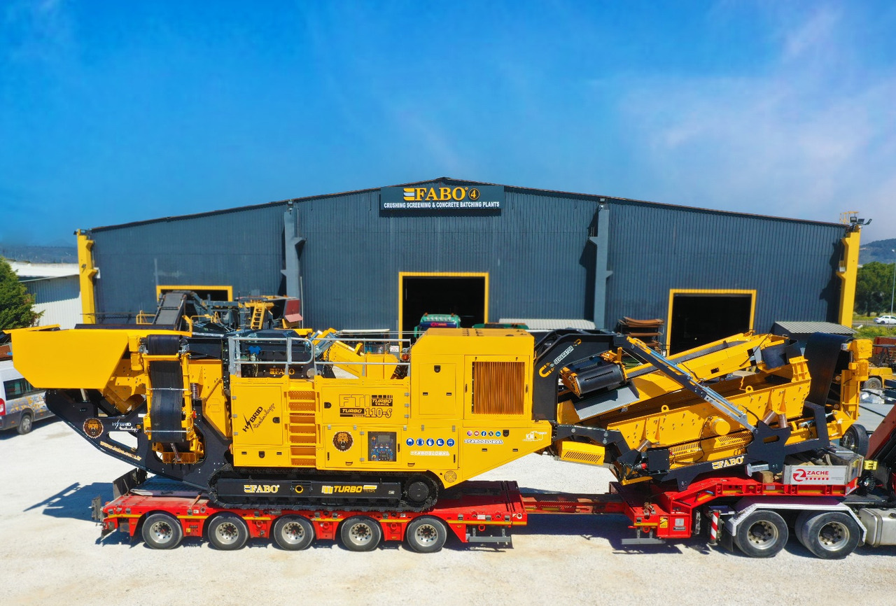 FABO Mobile crusher - Mobilní drtič: obrázek 1 FABO Mobile crusher - Mobilní drtič: obrázek 1