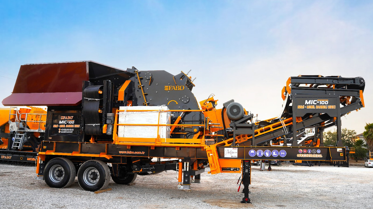 FABO Mobile crusher - Mobilní drtič: obrázek 1 FABO Mobile crusher - Mobilní drtič: obrázek 1