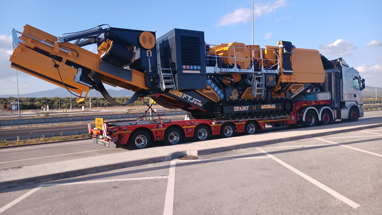 FABO Mobile crusher - Mobilní drtič: obrázek 1 FABO Mobile crusher - Mobilní drtič: obrázek 1