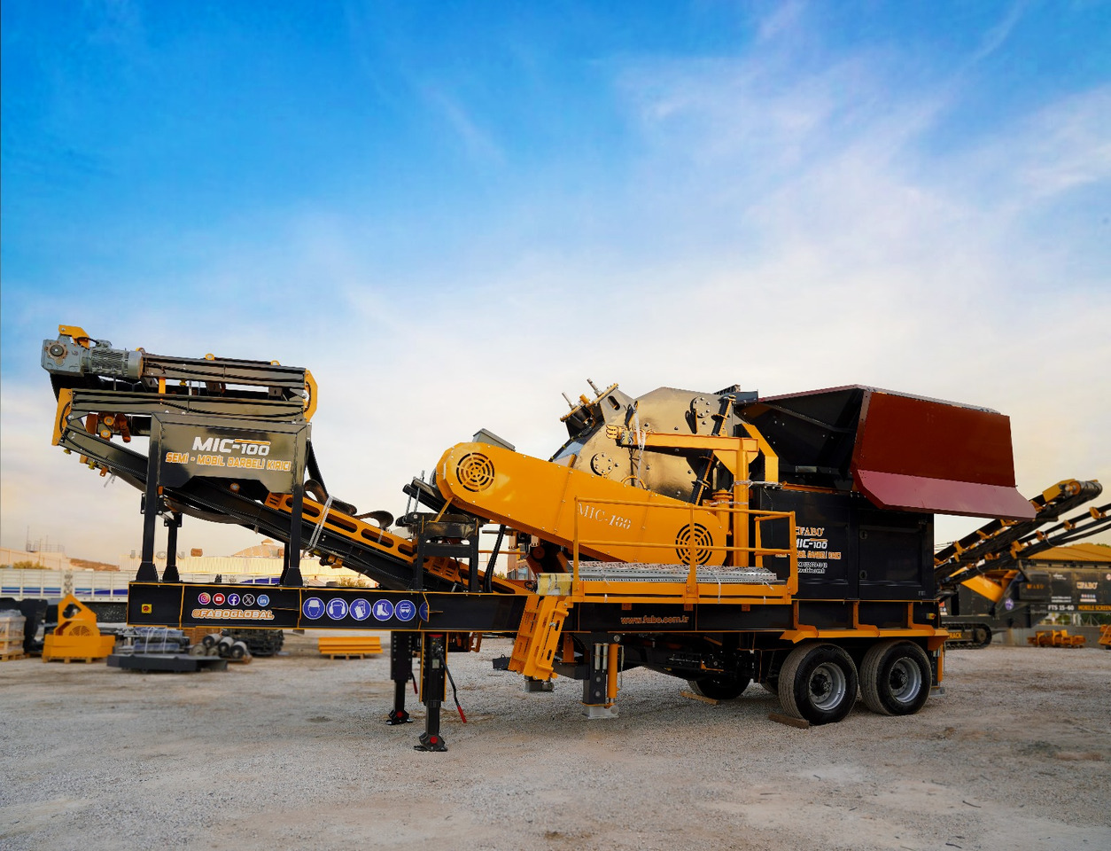 FABO Mobile crusher - Mobilní drtič: obrázek 2 FABO Mobile crusher - Mobilní drtič: obrázek 2