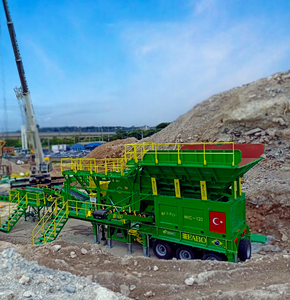 FABO Mobile crusher - Mobilní drtič: obrázek 3 FABO Mobile crusher - Mobilní drtič: obrázek 3