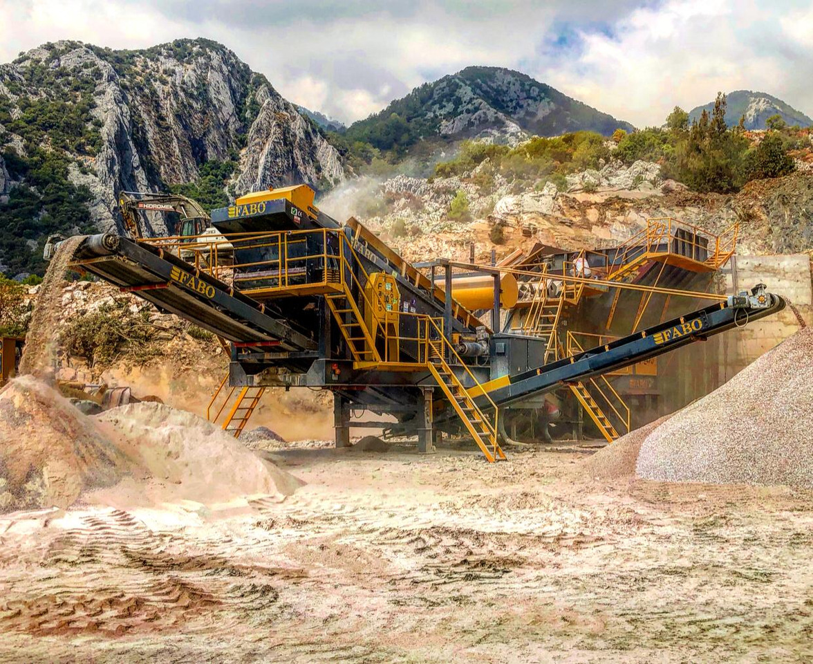 FABO Mobile crusher - Mobilní drtič: obrázek 1 FABO Mobile crusher - Mobilní drtič: obrázek 1