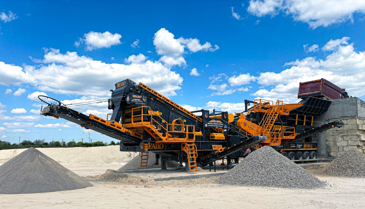 FABO Mobile crusher - Mobilní drtič: obrázek 1 FABO Mobile crusher - Mobilní drtič: obrázek 1