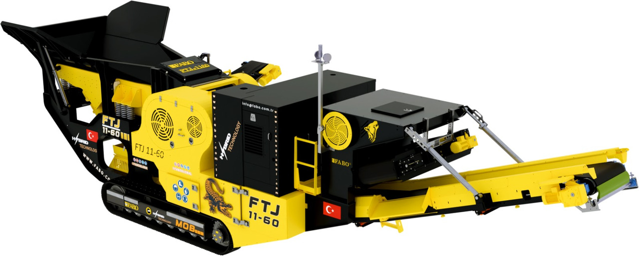 Nový Mobilní drtič FABO Mobile crusher: obrázek 13