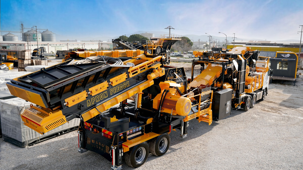 FABO Mobile crusher - Mobilní drtič: obrázek 5 FABO Mobile crusher - Mobilní drtič: obrázek 5