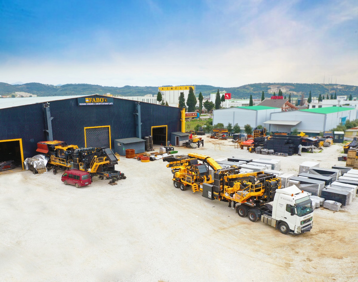 Nový Mobilní drtič FABO Mobile crusher: obrázek 12 Nový Mobilní drtič FABO Mobile crusher: obrázek 12