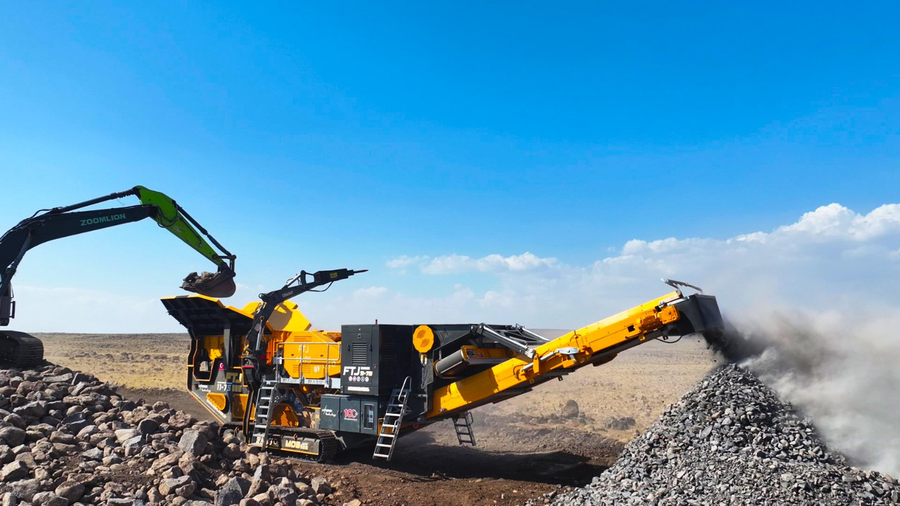 FABO Mobile crusher - Mobilní drtič: obrázek 4 FABO Mobile crusher - Mobilní drtič: obrázek 4