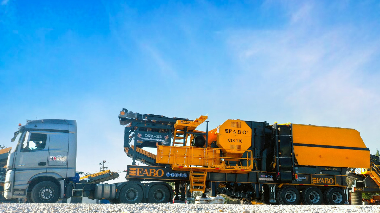 FABO Mobile crusher - Mobilní drtič: obrázek 1 FABO Mobile crusher - Mobilní drtič: obrázek 1
