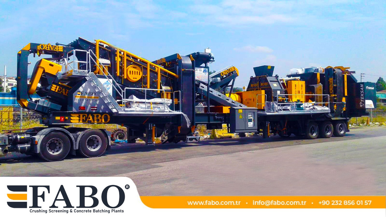 Nový Mobilní drtič FABO Mobile crusher: obrázek 16